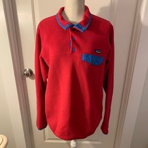 Pink/red Patagonia sweatshirt